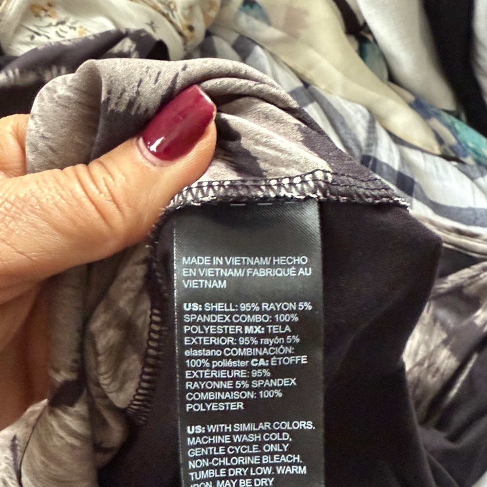 White House Black Market Zebra Print Blouse - Picture 6 of 6